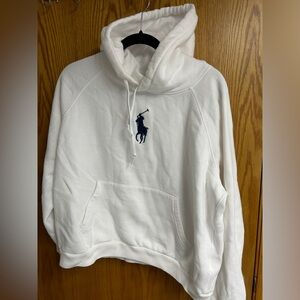 Polo white sweatshirt